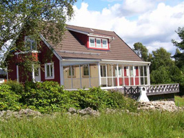 Ferienhaus umgeben von Natur